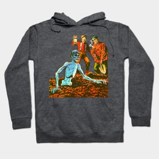 Return from the grave. Tomb of Terror. Tales beyond belief and imagination. Zombie Comic Retro Vintage Hoodie